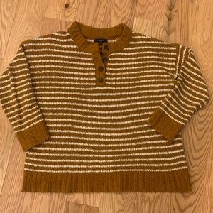 American Eagle Horizontal stripe sweater, super soft